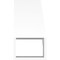 Ekena Millwork 5-in. W x 10-in. D x 10-in. H Burlington Architectural Grade PVC Knee Brace BRCP05X10X10BUR - alternate 2